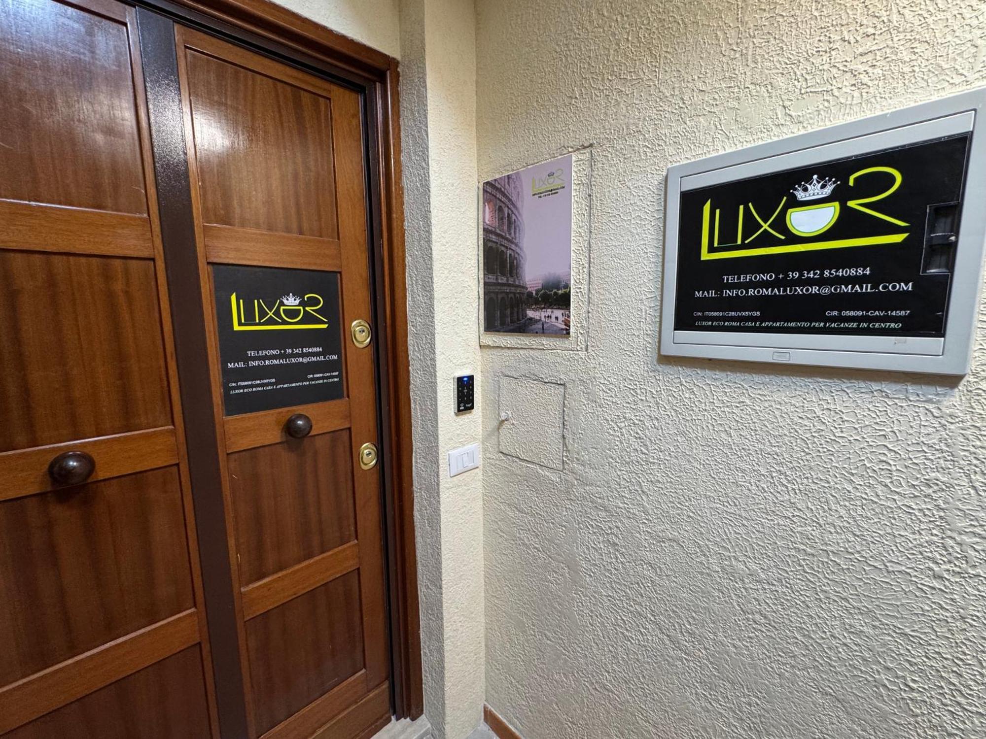 Luxor Eco Roma Casa E Appartamento Per Vacanze In Centro Piazza Bologna, Colosseo, Piazza Di Spagna, Vaticano, San Pietro, Sapienza, Fontana Di Trevi, Piazza Navona, Trastevere, Tiburtina, Termini, Aeroporto Exterior photo