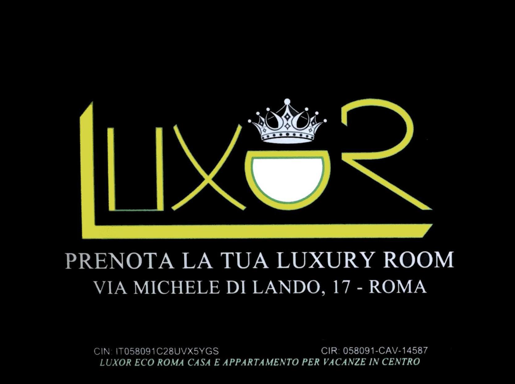 Luxor Eco Roma Casa E Appartamento Per Vacanze In Centro Piazza Bologna, Colosseo, Piazza Di Spagna, Vaticano, San Pietro, Sapienza, Fontana Di Trevi, Piazza Navona, Trastevere, Tiburtina, Termini, Aeroporto Exterior photo